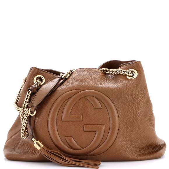 Gucci Handbags - Gucci Soho Chain Strap Shoulder Bag #270417G10B
